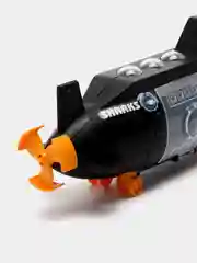 Разноцветный подводная лодка с машинками, функция кейса для игрушек