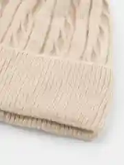 Коралловый меланж шапка вязаная Velanso, ангора