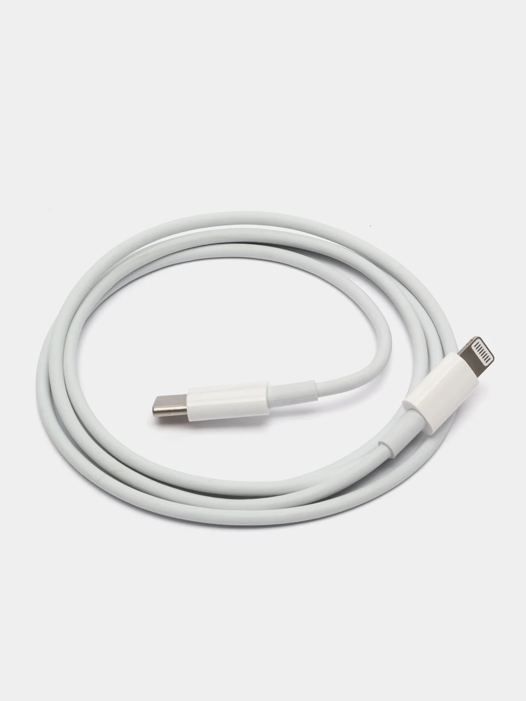 Белый зарядное устройство iPhone Type-C Lightning 20W