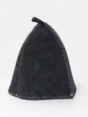 Красный шапка банная, для бани и сауны, с надписью