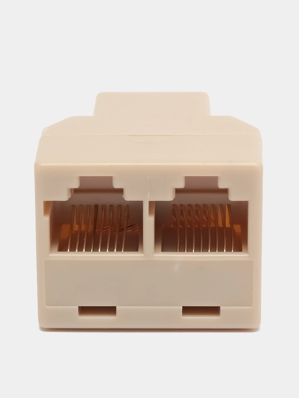 RJ45 Сплиттер разъем CAT5 сетевой адаптер двойной