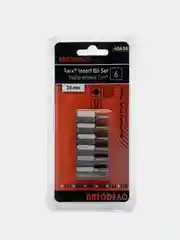 Набор звездочек TORX (6пр.) L=30мм блистер (АвтоДело)