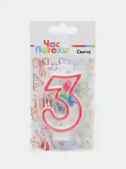Свеча в торт с цифрой "Шары", 7 см