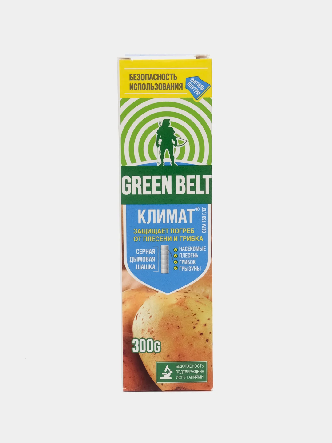 Green Belt Серная дымовая шашка Климат, 300 г