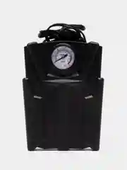 Черный автомобильный компрессор, с подстветкой
