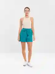 Салатовый шорты женские