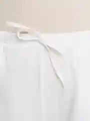 Белый шорты женские хлопковые