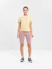 Молочный велосипедки женские, шорты спортивные
