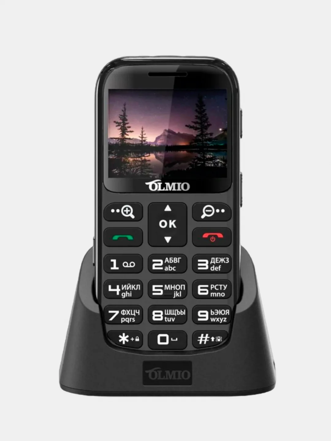 Мобильный телефон OLMIO C37, для пожилых