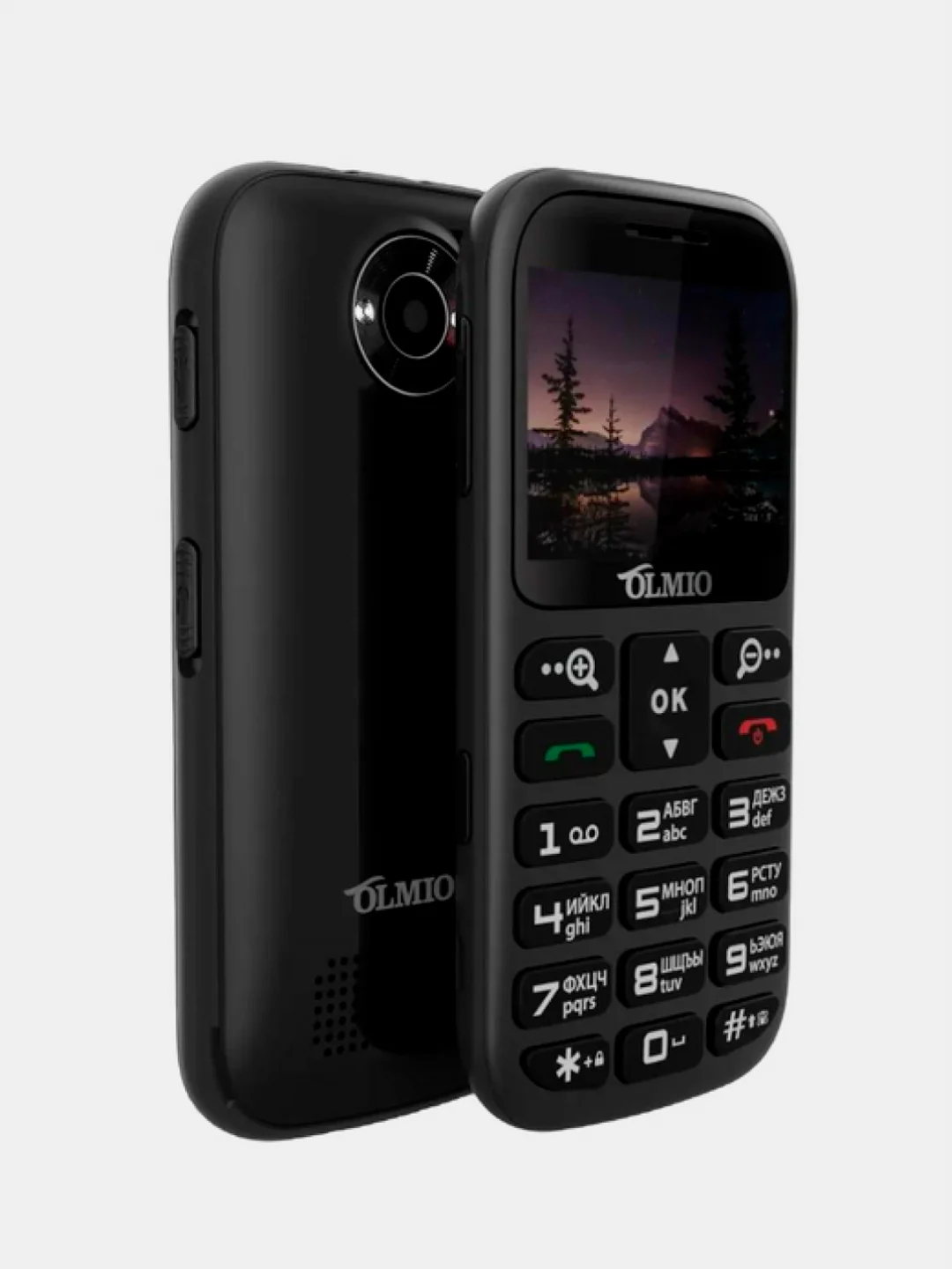 Мобильный телефон OLMIO C37, для пожилых