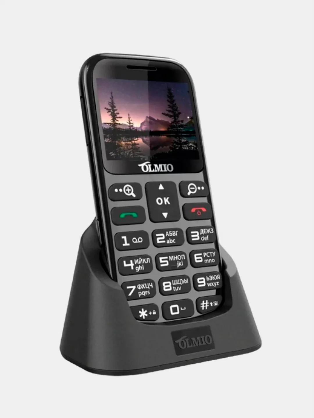 Мобильный телефон OLMIO C37, для пожилых