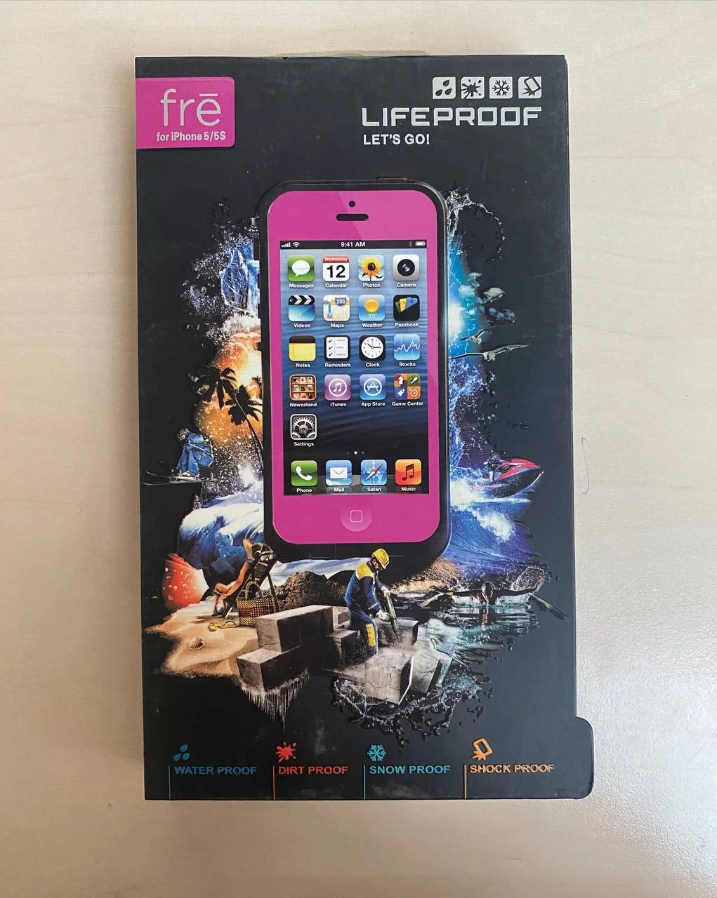 Пластиковый чехол для iPhone 5 / 5S / SE