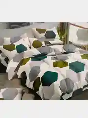 Вишнёвый подарочный комплект постельного белья, 1,5-спальный Хлопок / Постельное белье Евро 2 сп