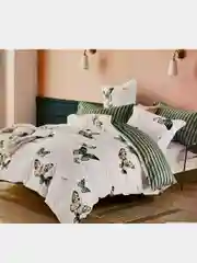Коралловый комплект постельного белья 2- х спальный, однотонный, 2-x спальный, хлопок / Евро