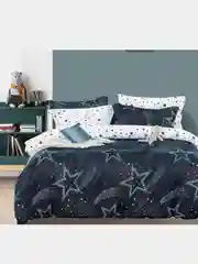 Коралловый подарочный комплект постельного белья, 1,5-спальный Хлопок / Постельное белье Евро 2 сп