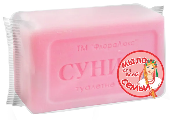 Мыло туалетное ЭКО "Банное", фруктовое, 200 г