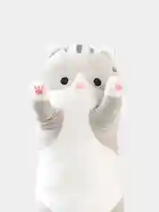 Серый мягкая игрушка-подушка "Кот Батон", 50 см, 70 см, 90 см, 110 см, антистресс