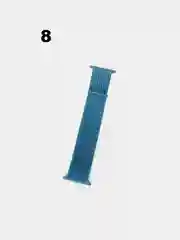 Ремешок для Apple Watch 1, 2, 3, 4, 5, 6, 7, 8, se, нейлоновый на липучке