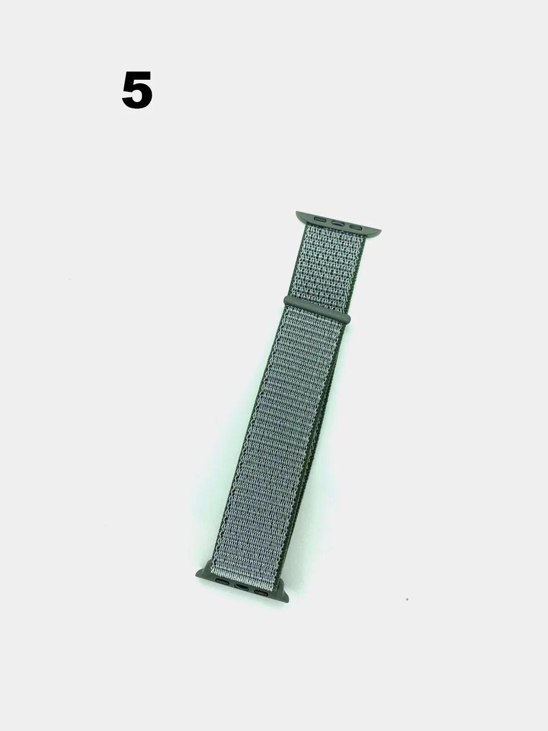 Ремешок для Apple Watch 1, 2, 3, 4, 5, 6, 7, 8, se, нейлоновый на липучке