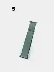 Ремешок для Apple Watch 1, 2, 3, 4, 5, 6, 7, 8, se, нейлоновый на липучке