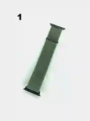 Ремешок для Apple Watch 1, 2, 3, 4, 5, 6, 7, 8, se, нейлоновый на липучке