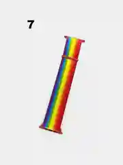Ремешок для Apple Watch 1, 2, 3, 4, 5, 6, 7, 8, se, нейлоновый на липучке