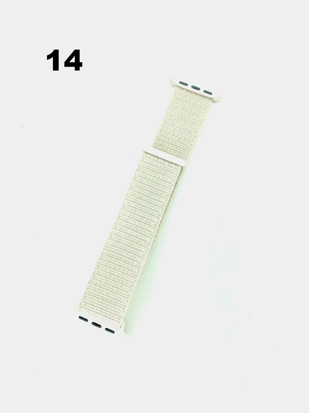 Ремешок для Apple Watch 1, 2, 3, 4, 5, 6, 7, 8, se, нейлоновый на липучке