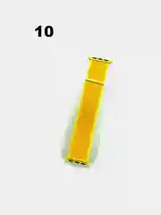 Ремешок для Apple Watch 1, 2, 3, 4, 5, 6, 7, 8, se, нейлоновый на липучке