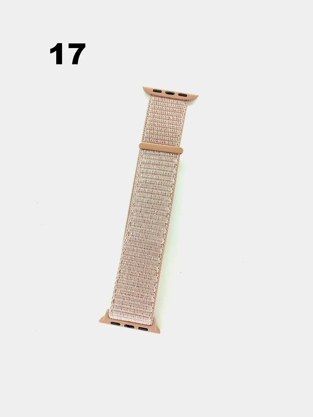 Ремешок для Apple Watch 1, 2, 3, 4, 5, 6, 7, 8, se, нейлоновый на липучке