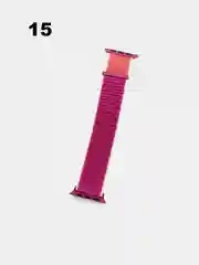 Ремешок для Apple Watch 1, 2, 3, 4, 5, 6, 7, 8, se, нейлоновый на липучке