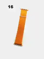 Ремешок для Apple Watch 1, 2, 3, 4, 5, 6, 7, 8, se, нейлоновый на липучке