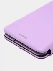 Лавандовый чехол-книжка для Samsung Galaxy A13 4G (Самсунг Галакси А13)