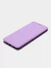 Лавандовый чехол-книжка для Infinix Hot 12 Play NFC (Инфиникс Хот 12 Плей)