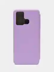 Лавандовый чехол-книжка для Infinix Hot 12 Play NFC (Инфиникс Хот 12 Плей)
