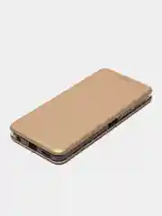 Золотой чехол книжка для Tecno Spark 9 Pro (Техно Спарк 9 Про)