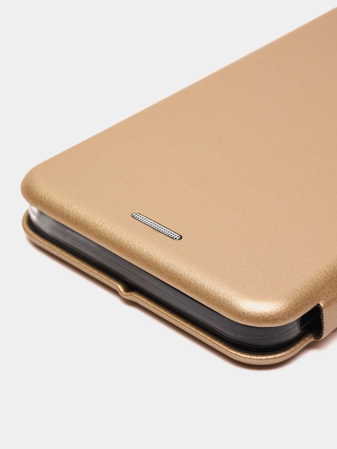 Золотой чехол книжка для Tecno Spark 9 Pro (Техно Спарк 9 Про)