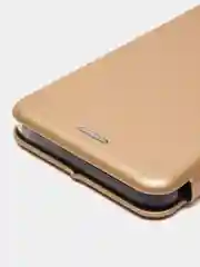 Золотой чехол книжка для Tecno Spark 9 Pro (Техно Спарк 9 Про)