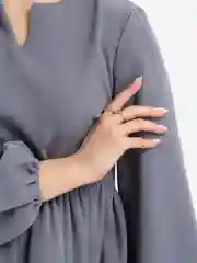 Золотой набор колец
