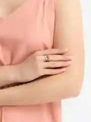 Белый кольцо серебряное, 39 видов, перстень one size, незамкнутое фаланговое колечко