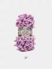 Сиреневый пряжа Alize Puffy, 5 штук, петельки большие