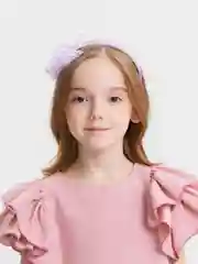 Сиреневый ободок для волос Эльза "Холодное сердце", для девочек.Ободок детский Холодное сердце.Эльза