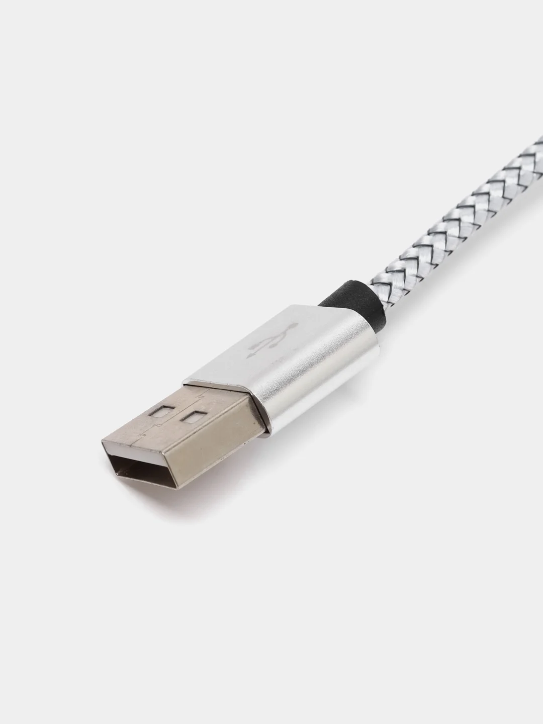 Серебряный магнитный кабель для зарядки Type-C, Lightning (Apple), Micro USB