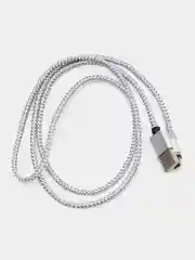 Серебряный магнитный кабель для зарядки Type-C, Lightning (Apple), Micro USB