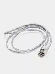 Серебряный магнитный кабель для зарядки Type-C, Lightning (Apple), Micro USB