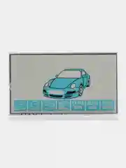 LCD дисплей для брелока автосигнализации подходит на Starline B9, C9 (на шлейфе 2шт)