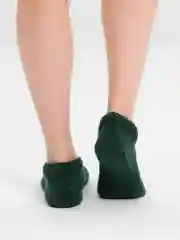 Зеленый следки мужские,вязанные,ручная работа
