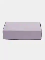 Лавандовый подарочная коробка из тонкого картона "База" для украшения подарка или подарочного набора