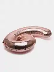 Воздушный шар "Цифры", фольгированный, розовый, 102-106 см
