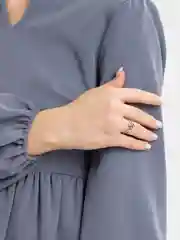 Золотистый хаки кольцо серебряное, 39 видов, перстень one size, незамкнутое фаланговое колечко