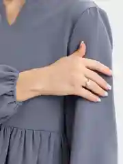Серебряное кольцо с перламутром